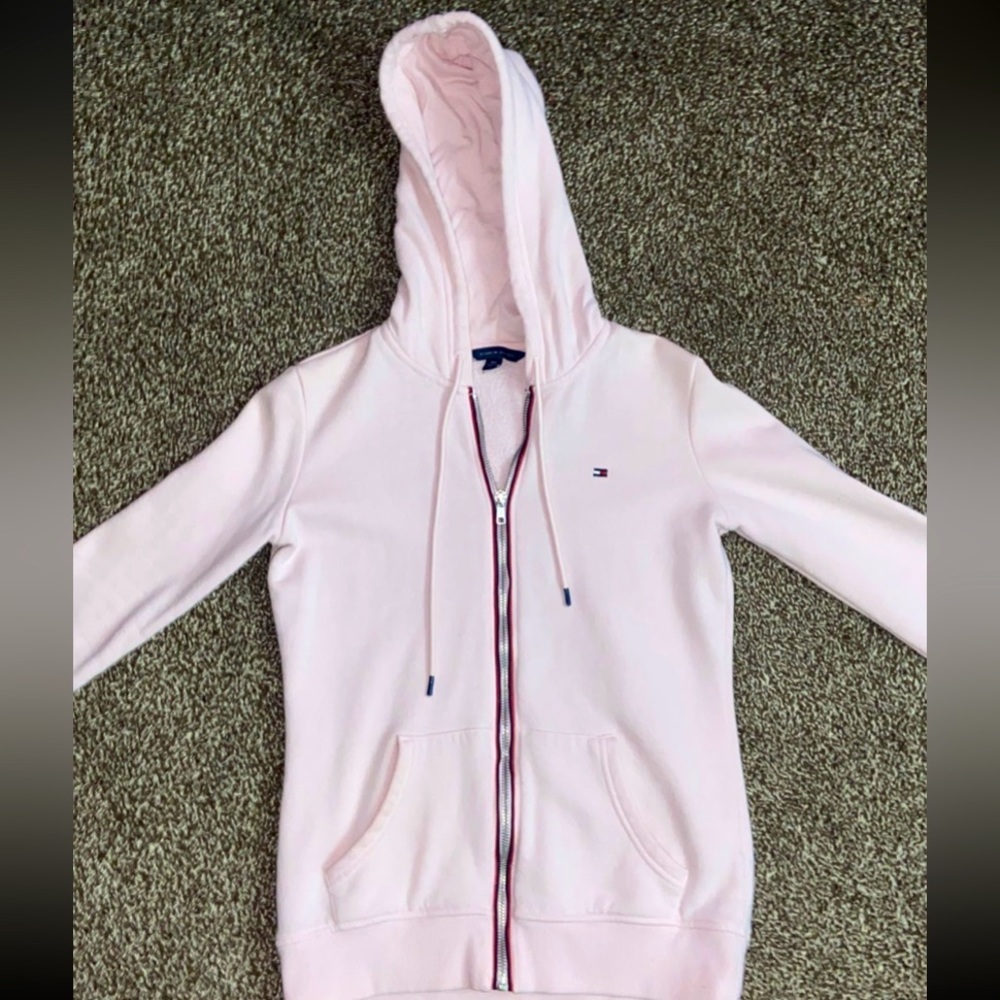 Tommy zip up hoodie